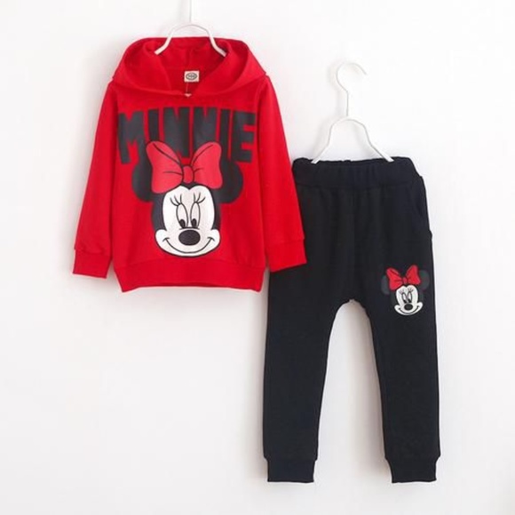 girls minnie mouse tracksuit